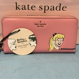 Kate Spade ♠️ Betty & Veronica Continental Wallet